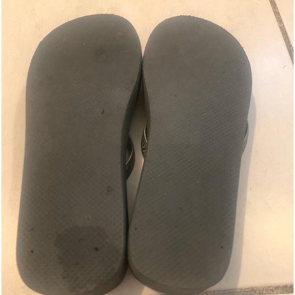 J. Crew Skinny wedge platform Flip Flops size 6 - Picture 3 of 3